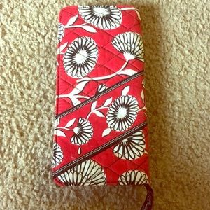 Vera Bradley Travel Wallet.